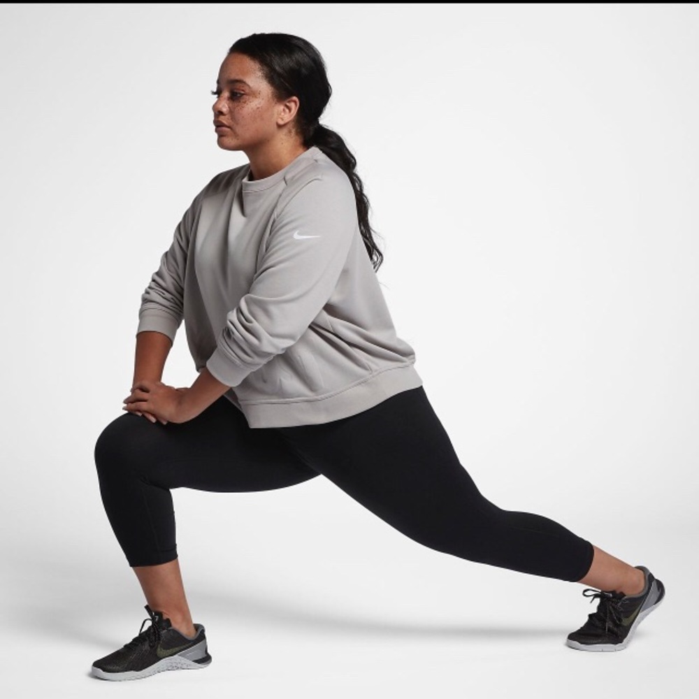 💕Nike Versa Training Crop Sweatshirt, NWT Sz 3x - Picture 6 of 7